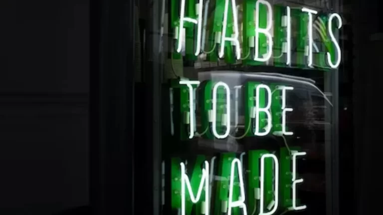 habits to establish